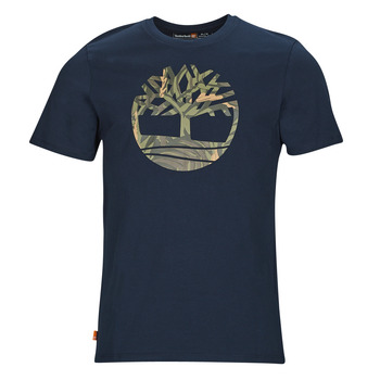 Abbigliamento Uomo T-shirt maniche corte Timberland SS Tree Logo Seasonal Camo Tee Marine