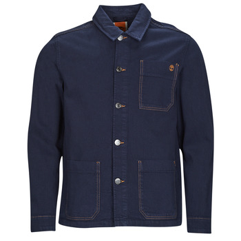 Abbigliamento Uomo Giubbotti Timberland Work For The Future - Cotton Hemp Denim Chore Jacket Denim