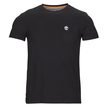 Abbigliamento Uomo T-shirt maniche corte Timberland SS Dunstan River Pocket Tee Slim Nero