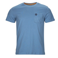 Abbigliamento Uomo T-shirt maniche corte Timberland SS Dunstan River Pocket Tee Slim Blu