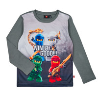 Abbigliamento Bambino T-shirts a maniche lunghe LEGO Wear  LWTAYLOR 610 - T-SHIRT L/S Nero