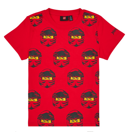 Abbigliamento Bambino T-shirt maniche corte LEGO Wear  LWTAYLOR 611 - T-SHIRT S/S Rosso