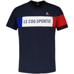 Abbigliamento T-shirt maniche corte Le Coq Sportif Tricolore Tee Blu