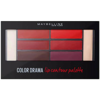 Bellezza Donna Cofanetto ombretti Maybelline New York Color Drama Lip Palette - 01 Crimson Vixen Multicolore
