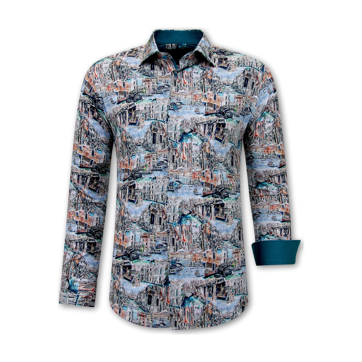 Abbigliamento Uomo Camicie maniche lunghe Gentile Bellini 140085479 Multicolore