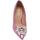 Scarpe Donna Décolleté Malu Shoes Decolette' scarpa donna in laminato lucido cocco fucsi rosa gio Rosa