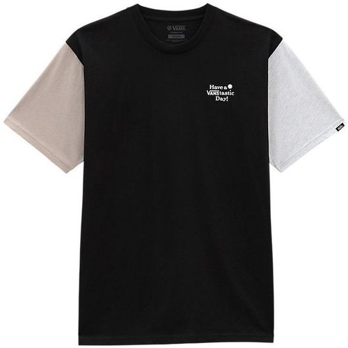 Abbigliamento Uomo T-shirt & Polo Vans VN0A7TMSXZF-BLACK Nero
