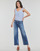 Abbigliamento Donna Jeans dritti Le Temps des Cerises PULP HIGH 24 Blu