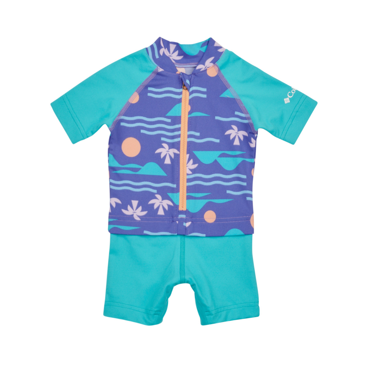 Abbigliamento Bambino Costume / Bermuda da spiaggia Columbia Sandy Shores Sunguard Suit Viola / Blu