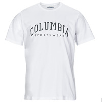 Abbigliamento Uomo T-shirt maniche corte Columbia Rockaway River Graphic SS Tee Bianco