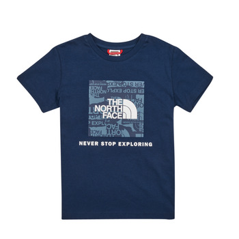 Abbigliamento Bambino T-shirt maniche corte The North Face Boys S/S Redbox Tee Marine