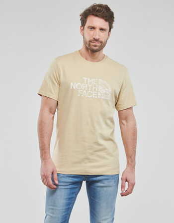 Abbigliamento Uomo T-shirt maniche corte The North Face S/S Woodcut Dome Tee Beige