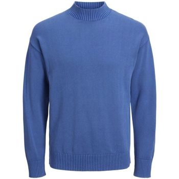 Abbigliamento Uomo Maglioni Jack & Jones 12216176 JORWILLIAM-NAUTICAL BLUE Blu