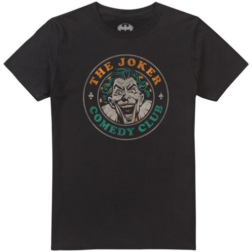 Abbigliamento Uomo T-shirts a maniche lunghe The Joker Comedy Club Nero