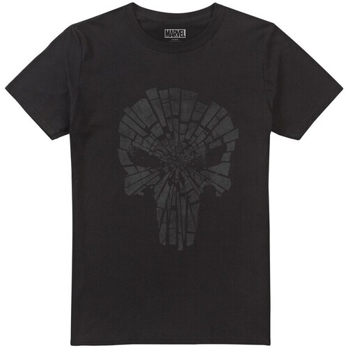 Abbigliamento Uomo T-shirts a maniche lunghe The Punisher TV1771 Nero