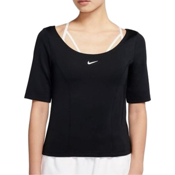Abbigliamento Donna T-shirt & Polo Nike CZ1402-010 Nero