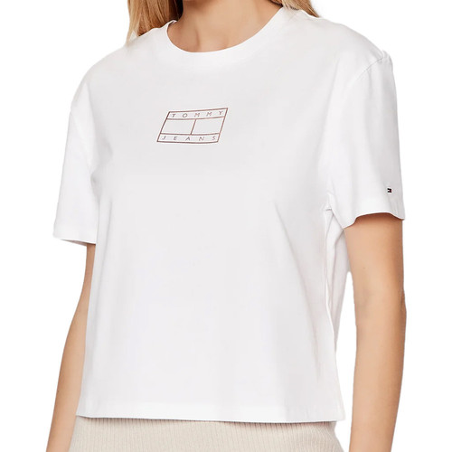 Abbigliamento Donna T-shirt & Polo Tommy Hilfiger DW0DW12892 Bianco
