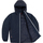 Abbigliamento Uomo Parka Tommy Hilfiger Mix Media Hooded Jacket Blu