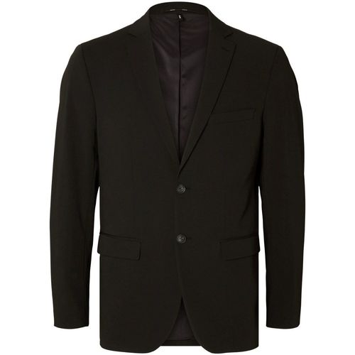 Abbigliamento Uomo Giacche Selected 16087824 SLIM-LIAM-BLACK Nero