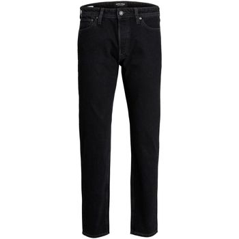 Abbigliamento Uomo Jeans Jack & Jones 12168656 CHRIS-BLACK DENIM Nero