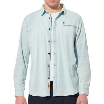 Abbigliamento Uomo Camicie maniche lunghe Kaporal NADIMH22M42 Blu