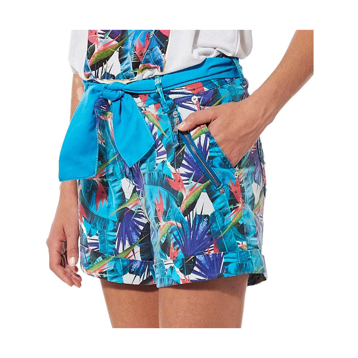 Abbigliamento Donna Shorts / Bermuda Kaporal PIKOH22W81 Blu