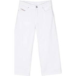 Abbigliamento Bambina Jeans dritti Diesel J01275-KXBGZ Bianco