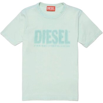 Abbigliamento Bambino T-shirt maniche corte Diesel J01130-0KFAV Verde