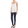 Abbigliamento Donna Top / T-shirt senza maniche Stella Forest ADE005 Bianco