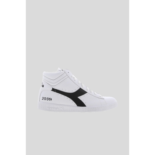 Scarpe Sneakers Diadora Game L High 2030 - White White White - 501-179002-01-C6180 Nero