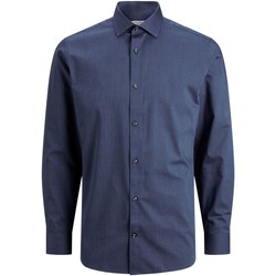 Abbigliamento Uomo Camicie maniche lunghe Premium By Jack&jones 12178125 Blu