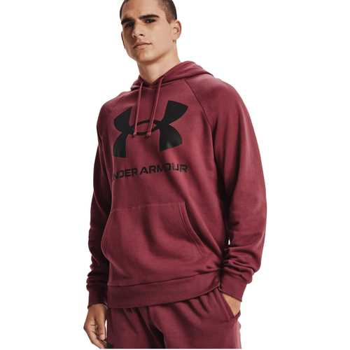 Abbigliamento Uomo Giacche sportive Under Armour Rival Fleece Big Logo Hoodie Bordeaux