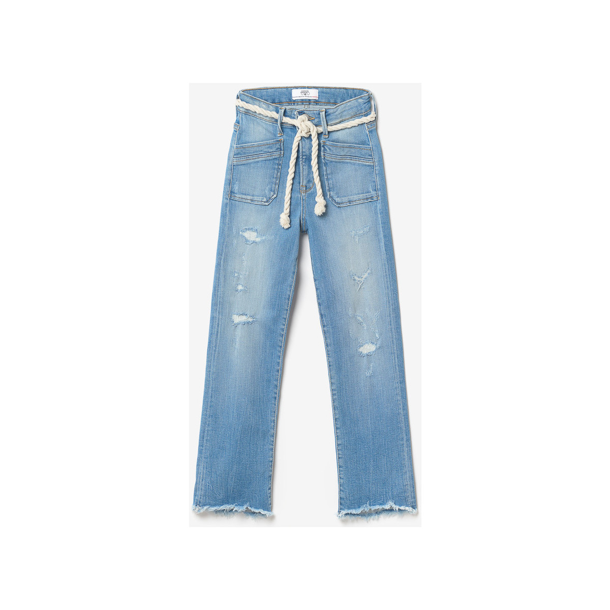 Abbigliamento Bambina Jeans Le Temps des Cerises Jeans regular PRECIA, 7/8 Blu