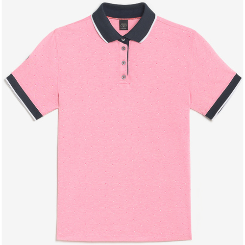 Abbigliamento Uomo T-shirt & Polo Le Temps des Cerises Polo NOVIL Rosa