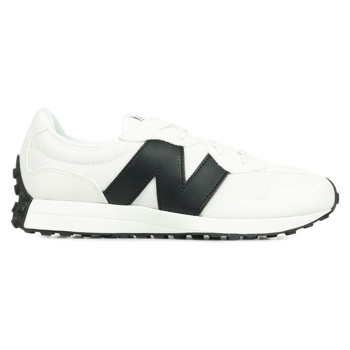 Scarpe Unisex bambino Sneakers New Balance 327 Bianco