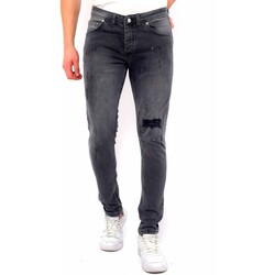 Abbigliamento Uomo Jeans slim True Rise 140550262 Grigio