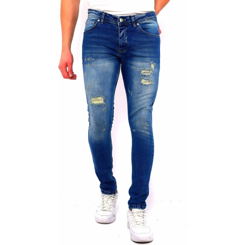 Abbigliamento Uomo Jeans slim True Rise 140550325 Blu