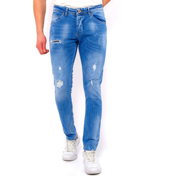 Abbigliamento Uomo Jeans slim True Rise 140551026 Blu