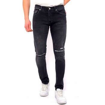 Abbigliamento Uomo Jeans slim True Rise 140560441 Nero