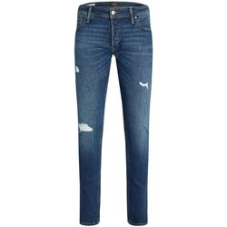 Abbigliamento Uomo Jeans Jack & Jones 12217974 GLEEN-DARK BLUE DENIM Blu