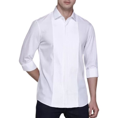 Abbigliamento Uomo Camicie maniche lunghe Calvin Klein Jeans K10K110583 Bianco