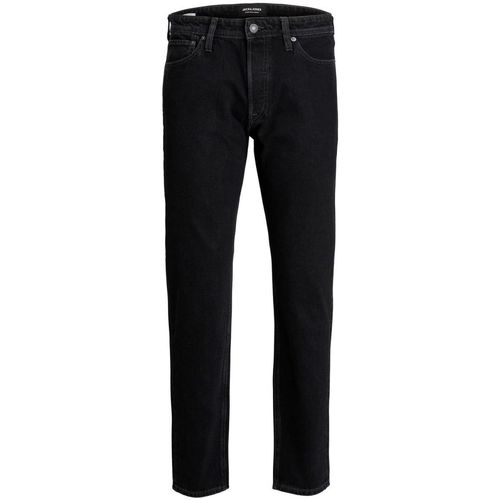 Abbigliamento Uomo Jeans Jack & Jones 12168656 CHRIS-BLACK DENIM Nero