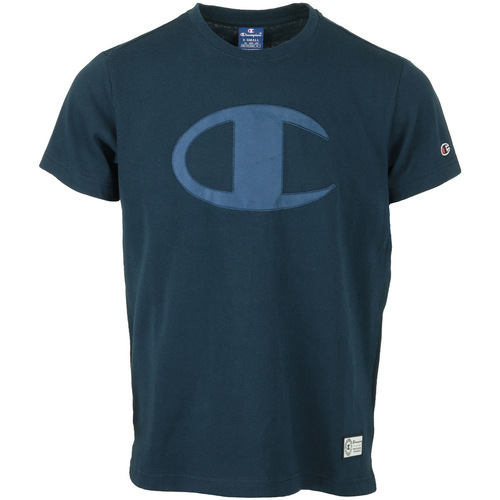 Abbigliamento Uomo T-shirt maniche corte Champion Crewneck T-Shirt Blu