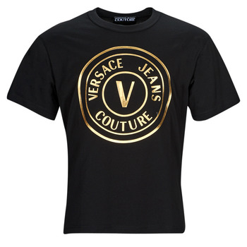 Abbigliamento Uomo T-shirt maniche corte Versace Jeans Couture GAHT05-G89 Nero