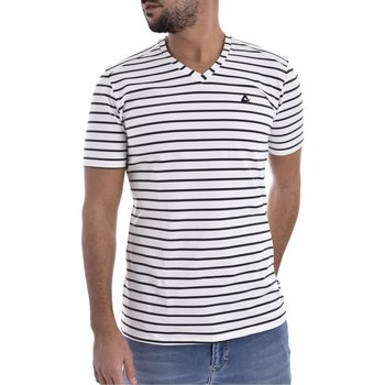 Abbigliamento Uomo T-shirt maniche corte Aura Évolution maniche corte TEEH08 - Uomo Bianco