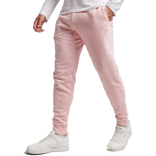 Abbigliamento Uomo Pantaloni da tuta Superdry Code Core Sport Rosa