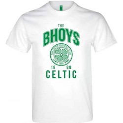 Abbigliamento T-shirts a maniche lunghe Celtic Fc The Bhoys Bianco