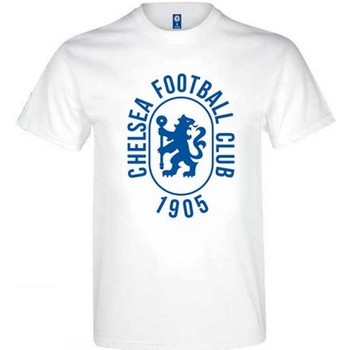 Abbigliamento T-shirts a maniche lunghe Chelsea Fc  Bianco