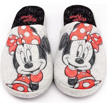 Scarpe Donna Pantofole Disney NS6670 Grigio