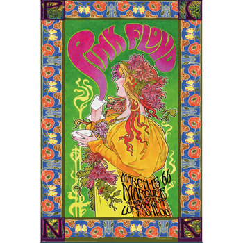 Casa Poster Pink Floyd TA10231 Multicolore